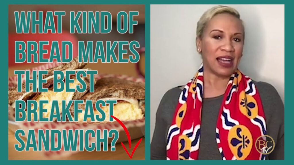 tammie holland talking about what bread makes the best breakfast sandwich