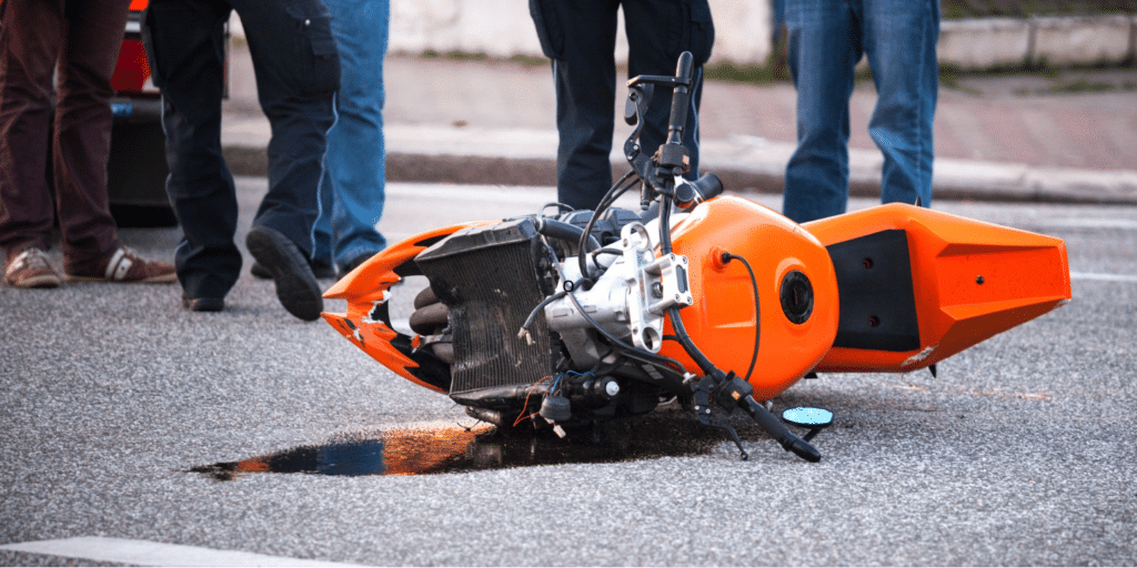 Motorcycle accident in Kansas city