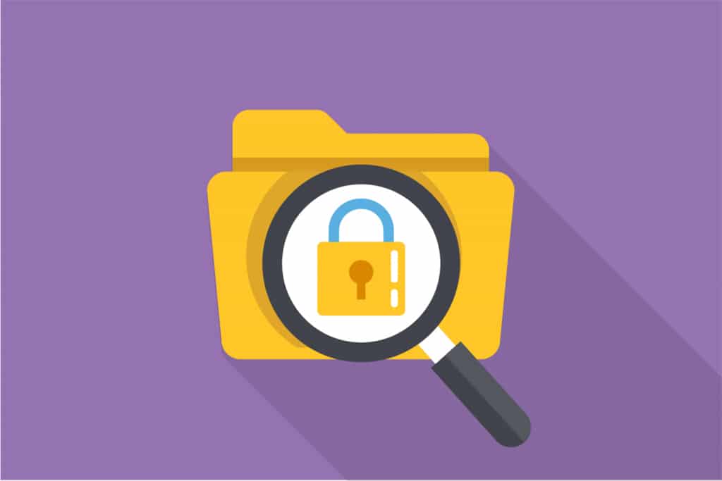 locked file icon