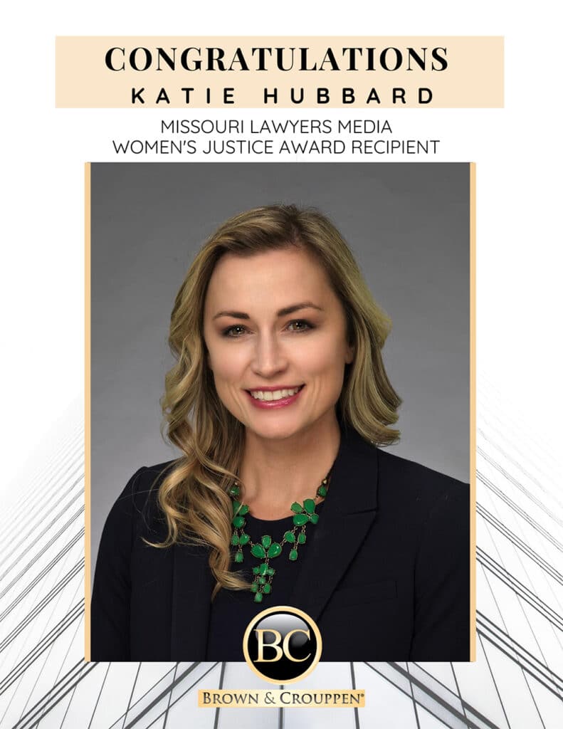 women's justice award - katie hubbard