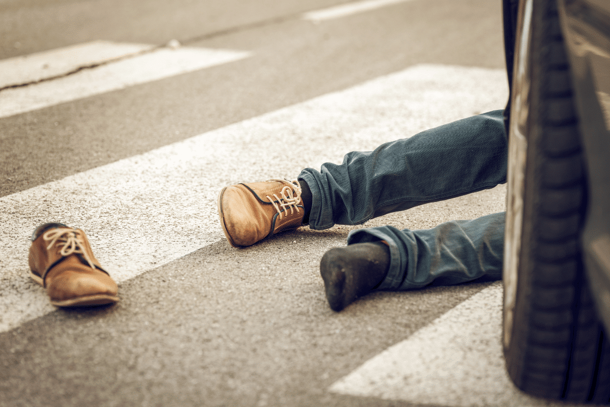 Pedestrian accident