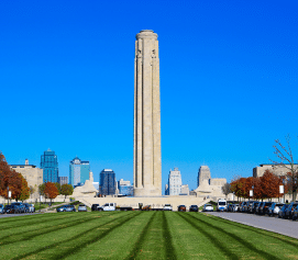 monument in downtown st louis