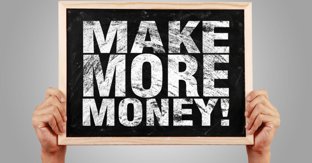 How to make more money banner