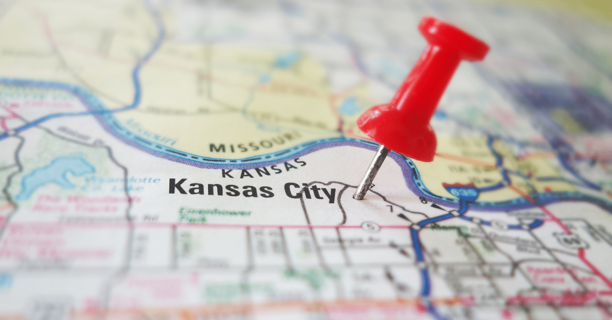 pin on kansas city map