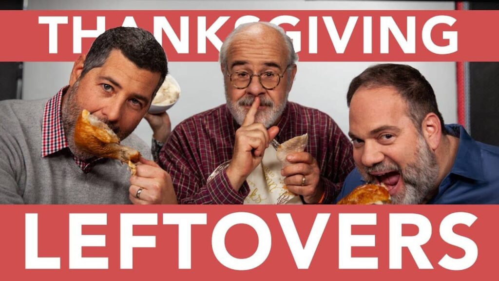 3 Lawyers Eating Sandwiches Thanksgiving Leftovers