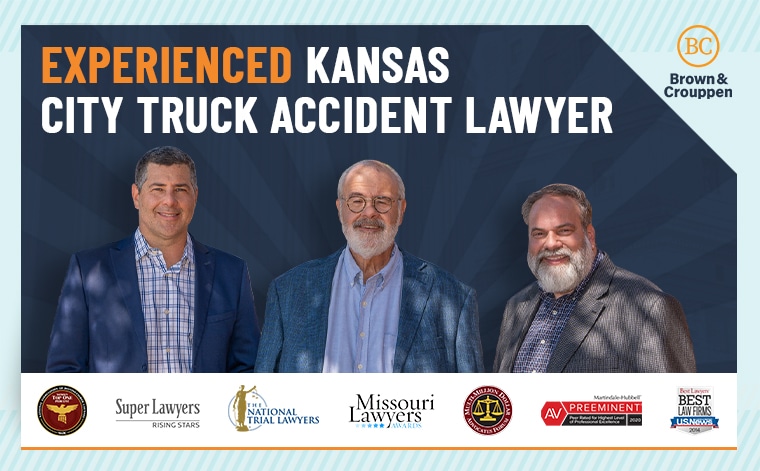 Kansas City truck accident attorneys at Brown & Crouppen Law Firm