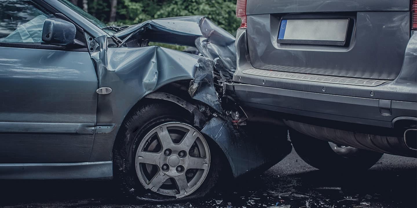 Rear-end auto collision