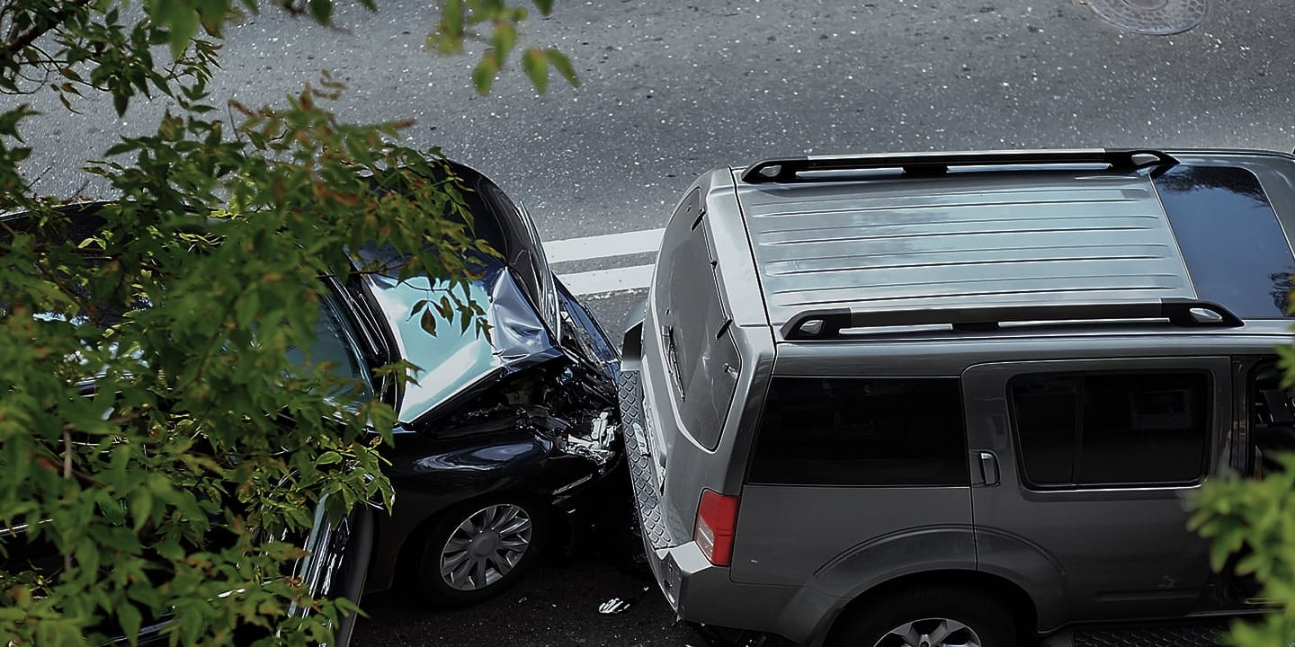 Rear-end accident