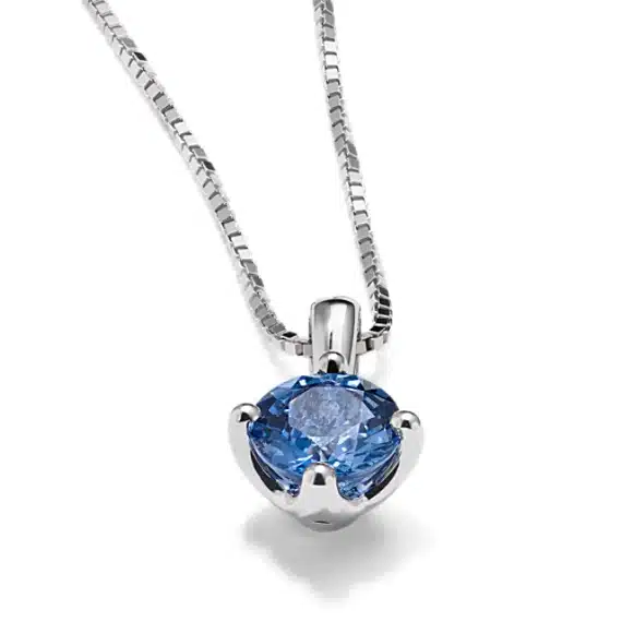 Sapphire pendant