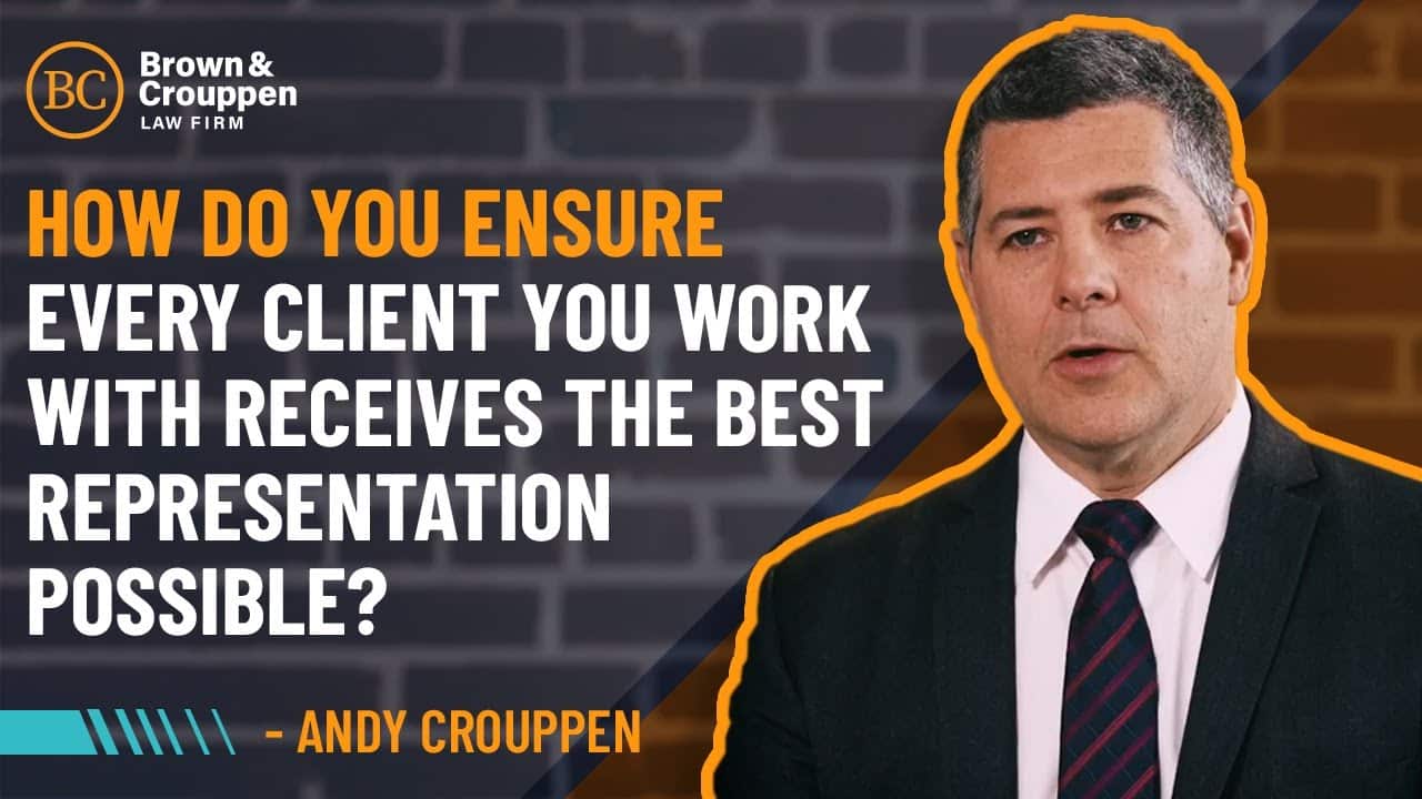 How do you ensure clients receive the best representation possible?
